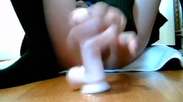 Teen japanese cd dildo solo