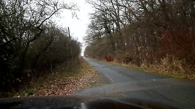 sandralein33 Smoking in Police Outfit on Street