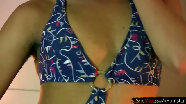 Sweet & Kinky Ladyboy Francine Fingers Her Hairy Asshole!