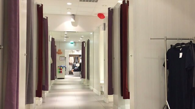 Masturbation in the department store