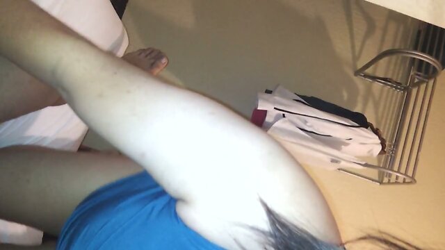 Chubby Crossdresser Blowjob 3 + Cum Swallow