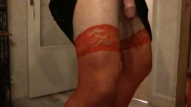 horny and wank in satin