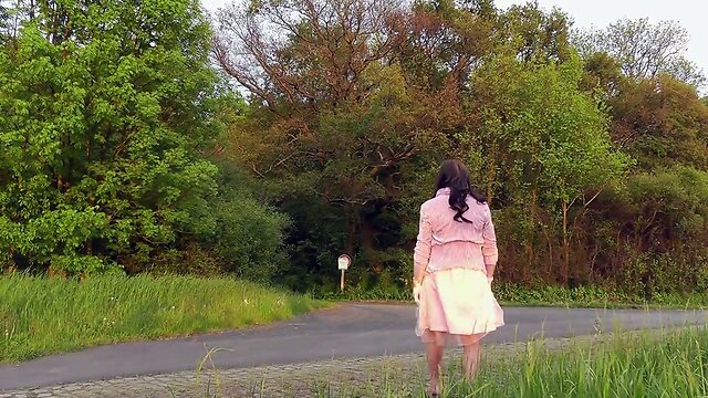 Biking Sissy On Prowl