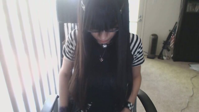 Gorgeous Emo sissy strokes