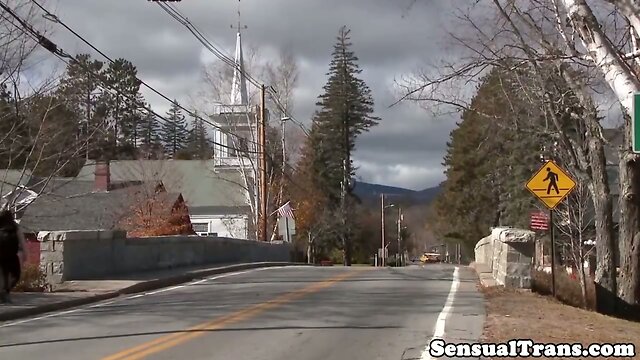 Amateur tranny pounded hard by her boyfriend