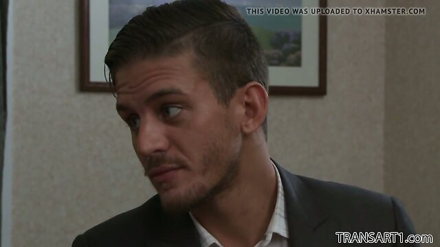 TS Foxxy fucks her boy-toy