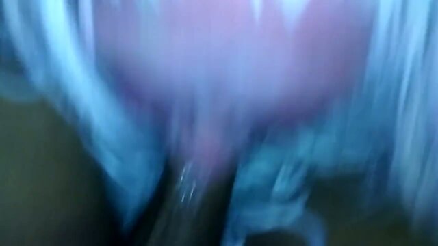 sloppy crossdressing blowjob