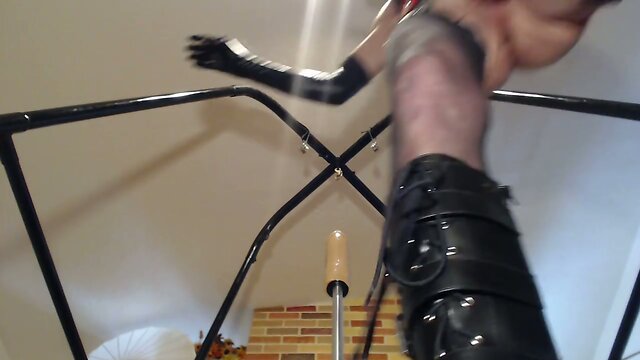 Explosive Pleasure: Hot Babe Fucked by a Fucking Machine!