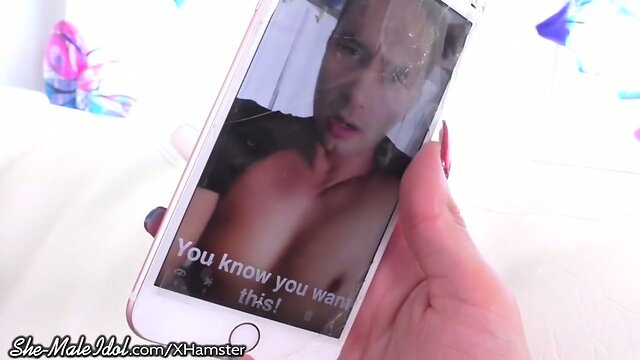 TS Babe Laela Knight Invites Snapchat Dude over to Fuck