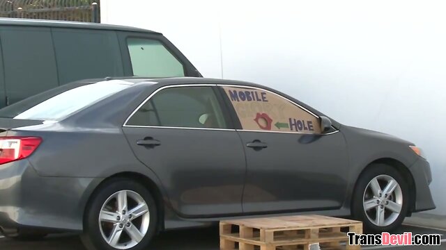 Chad Diamond fucks his tranny boss