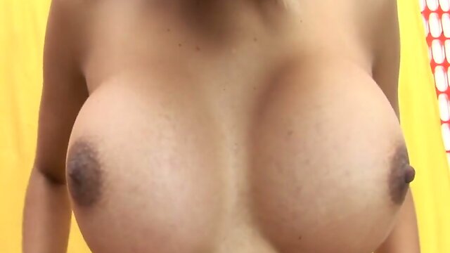 Blonde shemale jerking