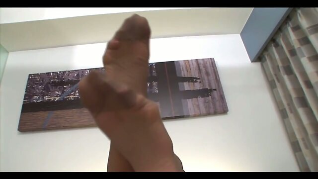 Sexy ladyboy in lingerie purple masturbation..... Bright