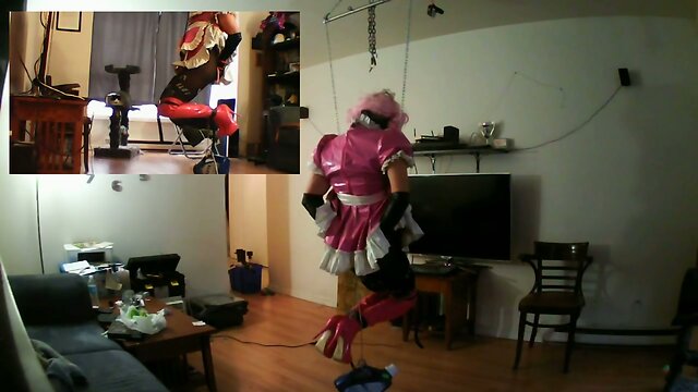 Sissy Sluts Self Bondage Suspension