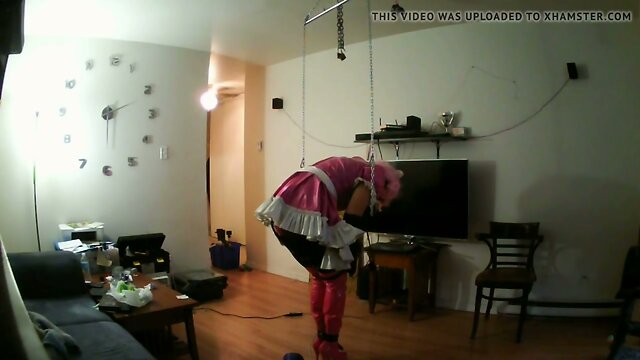 Sissy Sluts Self Bondage Suspension