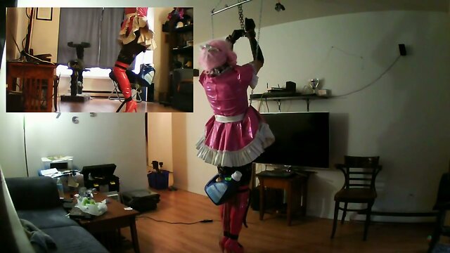 Sissy Sluts Self Bondage Suspension