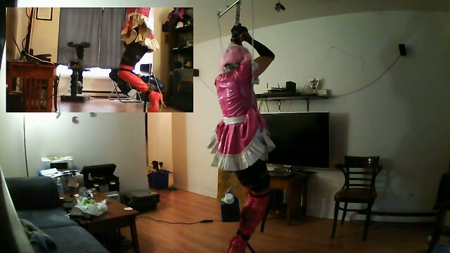 Sissy Sluts Self Bondage Suspension