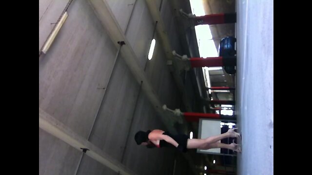 Exhib dans un parking