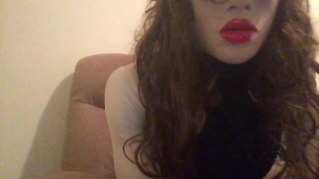 female mask teasing