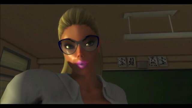 Beautiful Teacher Loves His Student Passionately