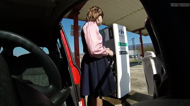 Late-Night Rendezvous: A Gas Station Romance