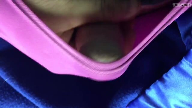 Cum inside purple hot VS Tori panties