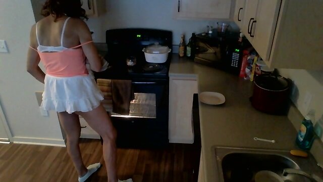 Hot and Hung in the Kitchen