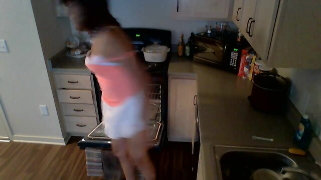 Hot and Hung in the Kitchen