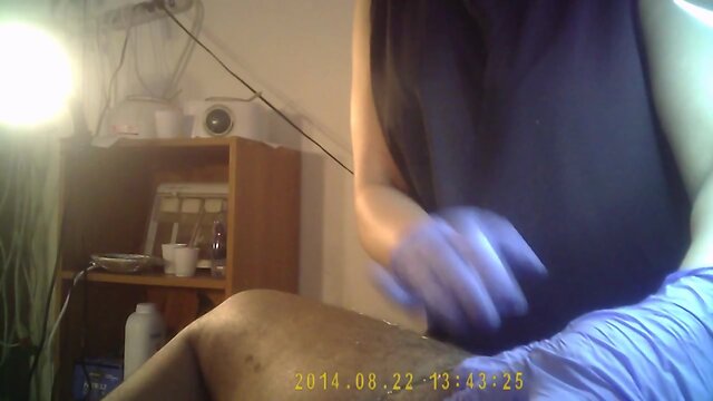 waxing on hidden camera part5