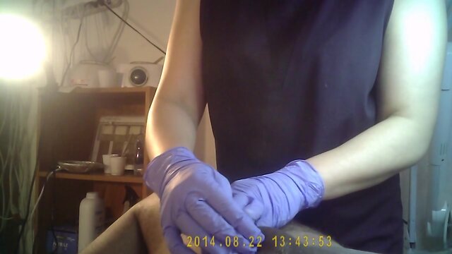 waxing on hidden camera part5