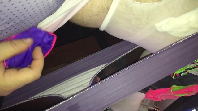 Cum Jerk BBC sissy slut training Sisters NoBo Panties