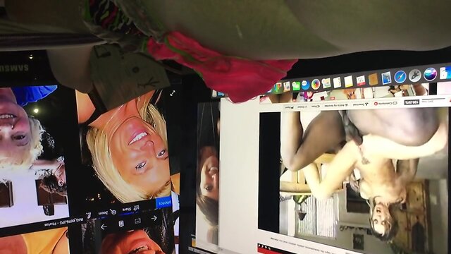 Cum Jerk BBC sissy slut training Sisters NoBo Panties