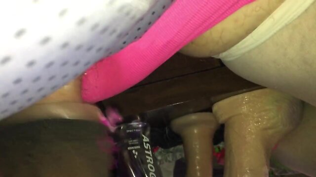 Cum Jerk BBC sissy slut training Sisters NoBo Panties