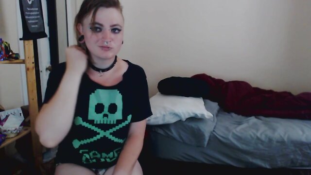 Trashy Tranny Cock Jerking