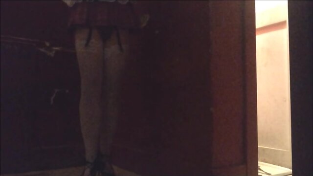 School Gurl in a Quiet Bookstore