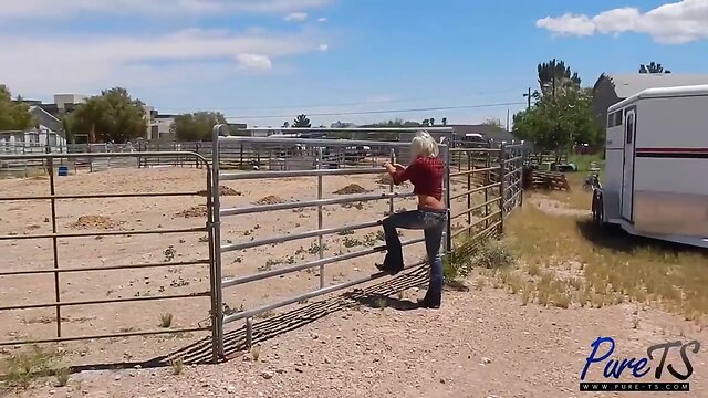 busty blonde cowgirl rides a big cock