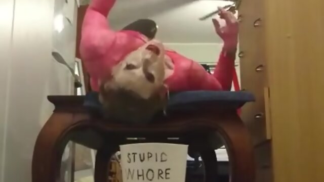 Leather barbie skullfuck