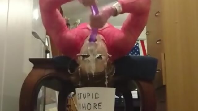 Leather barbie skullfuck