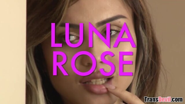 Do you like my cock in this pantyhose? - Luna Rose