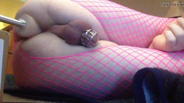 Chastised Trans Hands Free Orgasm