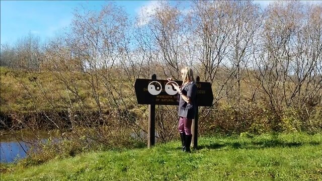 Tammy CD smoking and stroking in public with cum MMMmmm