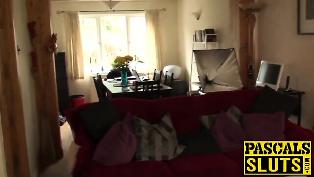 Busty babe Rebecca Smyth fucked like a true submissive slut