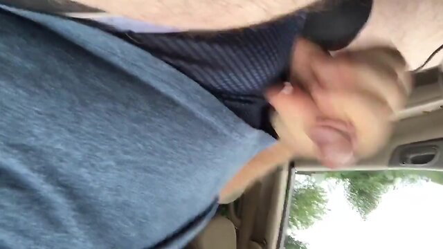 Public panty cum in Shelby's Candies