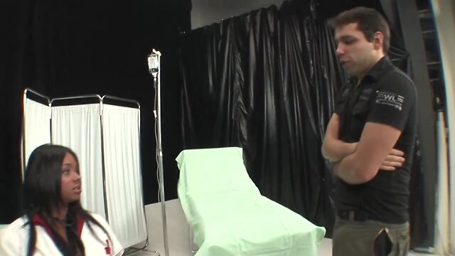 Shemale nurese prescribes cock as needed medicine