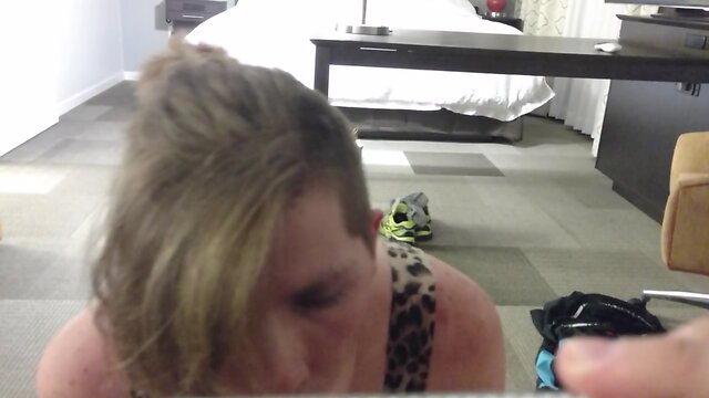 Cocksucking transwomen in a hotel room.