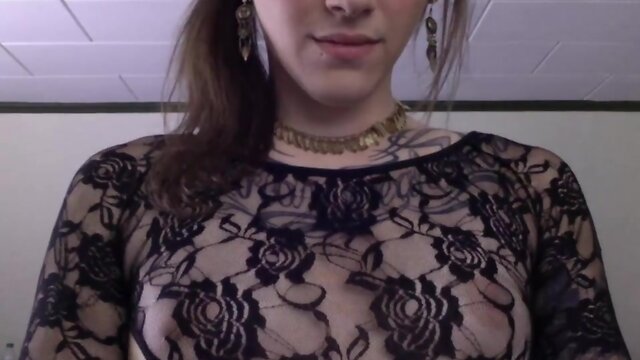 Amateur Shemale Self Facial