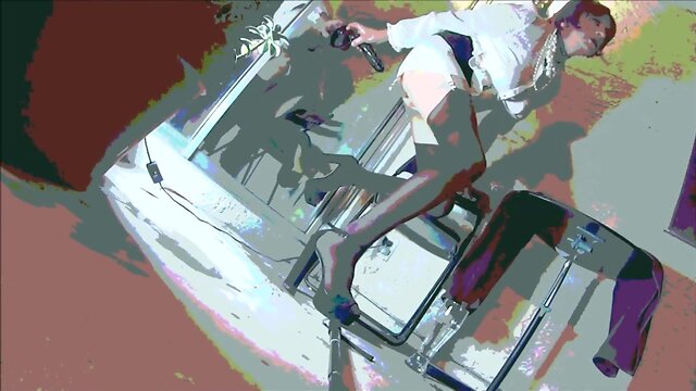 Lana`s Boring Evening: Masturbation with Dildos as Sissy Slut