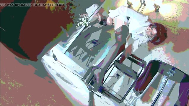 Lana`s Boring Evening: Masturbation with Dildos as Sissy Slut