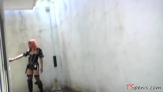 So you are a cocksucker, aren't you? - Transsexual Angel