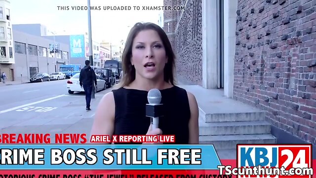 TS gangbang beauties plowing pussy and ass