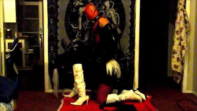 MS at Home: Joyful Playing with Her Pony